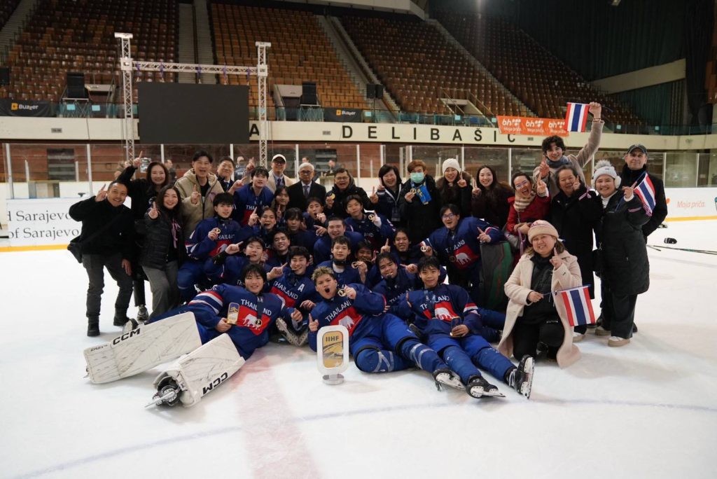 ทีมชายไทย ชุดu18 คว้าแชมป์ world championship u18 division 3b ชนะ ทีมชาติ Iceland ในรอบชิงไปอย่างสุดมันส์ 4-3 ในช่วงต่อเวลา